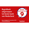 RegioBank uitgeroepen tot beste bank van Nederland