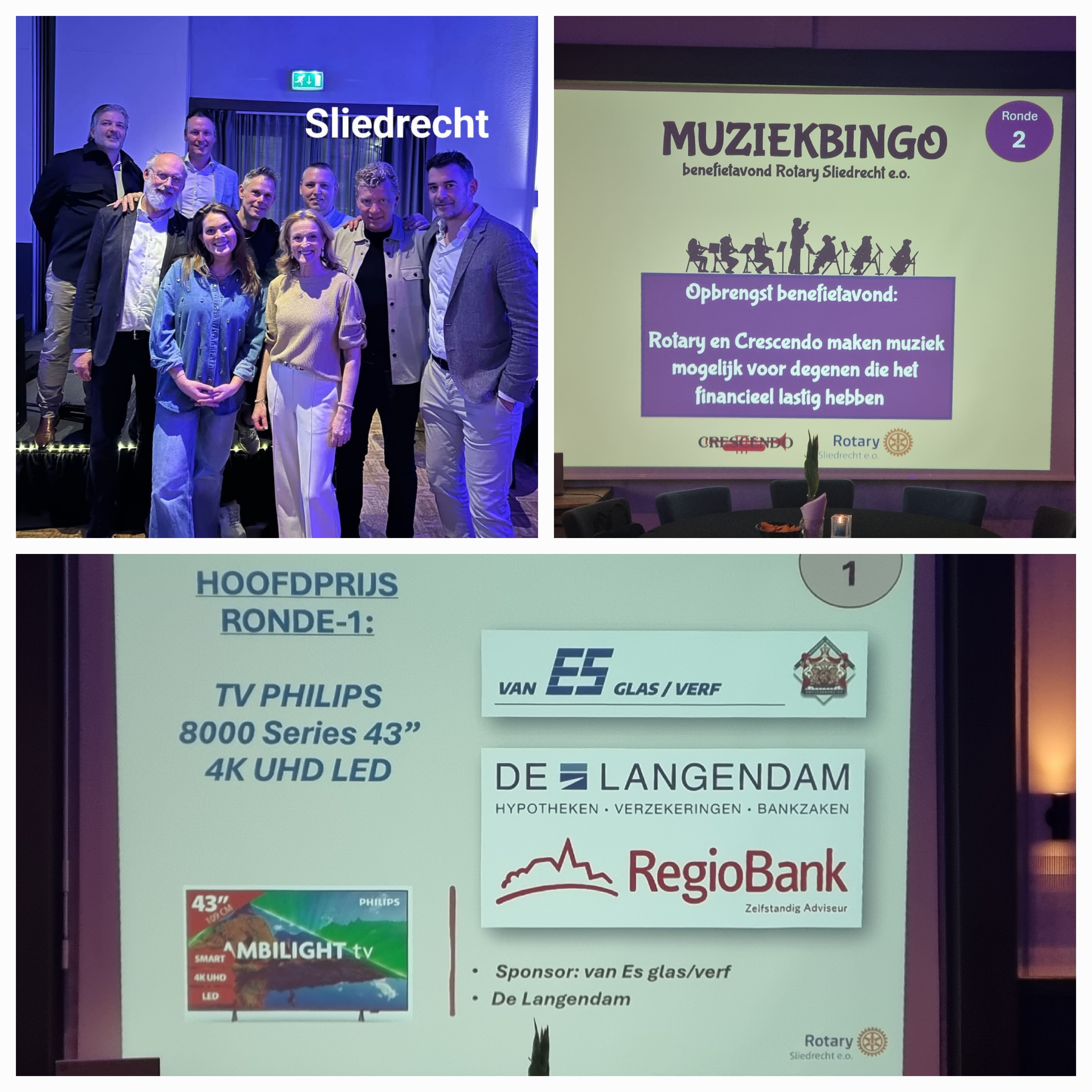 Geslaagde benefietavond