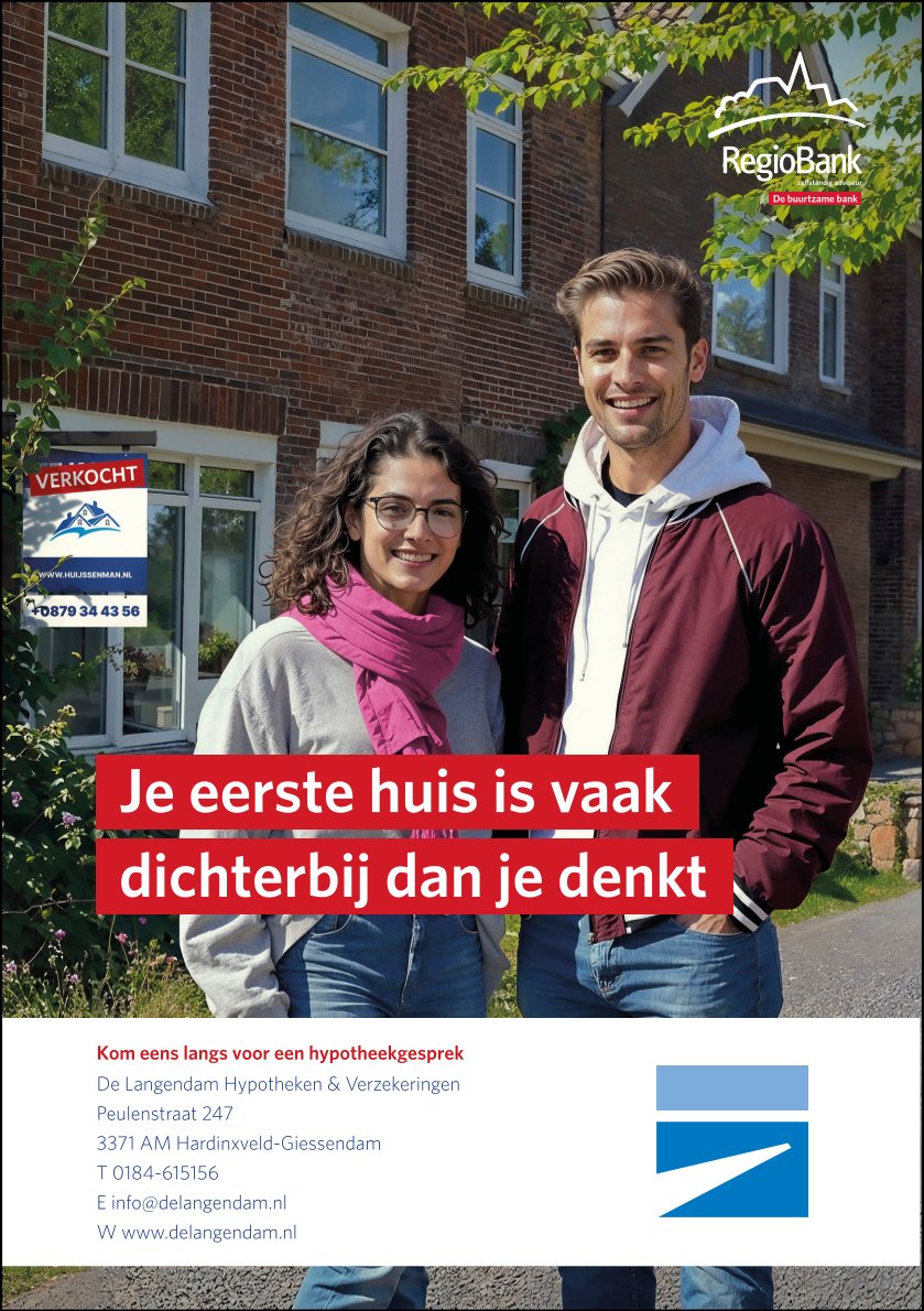 Je eerste huis is vaak dichterbij dan je denkt!